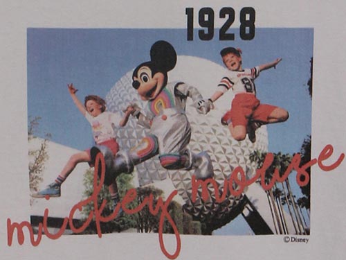 1928 mickey jump T (2 colors)