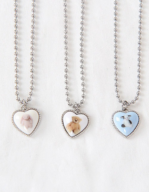 animal friends necklace (3 types)