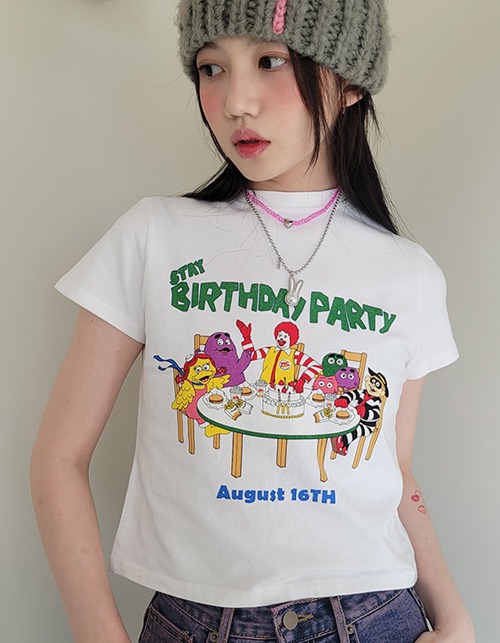 STAY BIRTHDAY PARTY T-shirts (2 colors)